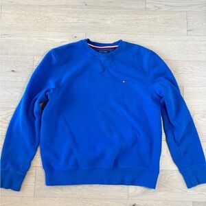 Tommy Hilfiger Vibrant Blue Crewneck Sweater